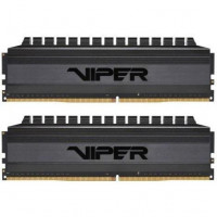 Пам'ять для настільних комп'ютерів PATRIOT 64 GB (2x32GB) DDR4 3200 MHz Viper 4 Blackout (PVB464G320C6K)