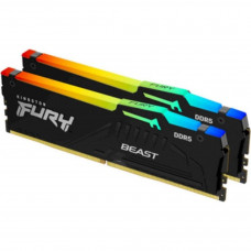 Пам'ять для настільних комп'ютерів Kingston FURY 64 GB (2x32GB) DDR5 4800 MHz Beast RGB (KF548C38BBAK2-64)