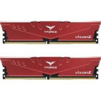 Память для настольных компьютеров TEAM 64 GB (2x32GB) DDR4 3200 MHz T-Force Vulcan Z Red (TLZRD464G3200HC16CDC01)