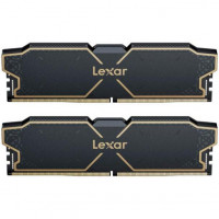 Пам'ять для настільних комп'ютерів Lexar 32 GB (2x16GB) DDR5 6000 MHz Thor Black (LD5U16G60C32LG-RGD)