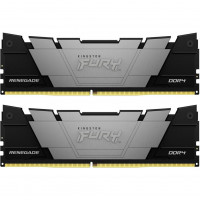 Пам'ять для настільних комп'ютерів Kingston FURY 16 GB (2x8GB) DDR4 4800 MHz Renegade Black KF448C19RB2K2/16