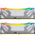 Память для настольных компьютеров Kingston FURY 48 GB (2x24GB) CUDIMM DDR5 8400 MHz Renegade Silver/White RGB (KF584CU40RWAK2-48)