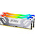 Память для настольных компьютеров Kingston FURY 48 GB (2x24GB) CUDIMM DDR5 8400 MHz Renegade Silver/White RGB (KF584CU40RWAK2-48)