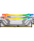 Память для настольных компьютеров Kingston FURY 48 GB (2x24GB) CUDIMM DDR5 8400 MHz Renegade Silver/White RGB (KF584CU40RWAK2-48)