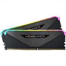 Память для настольных компьютеров Corsair 64 GB (2x32GB) DDR4 3600 MHz Vengeance RGB RT (CMN64GX4M2Z3600C18)