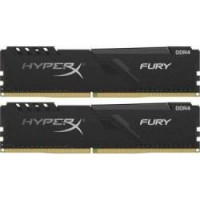 Пам'ять для настільних комп'ютерів HyperX 64 GB (2x32GB) DDR4 2666 MHz Fury Black (HX426C16FB3K2/64)