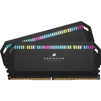Пам'ять для настільних комп'ютерів Corsair 32 GB (2x16GB) DDR5 6000 MHz Dominator Platinum RGB (CMT32GX5M2E6000C36)