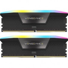 Пам'ять для настільних комп'ютерів Corsair 64 GB (2x32GB) DDR5 6000 MHz Vengeance RGB Black (CMH64GX5M2B6000C38)