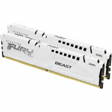 Память для настольных компьютеров Kingston FURY 32 GB (2x16GB) DDR5 6000 MHz Beast EXPO White