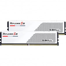 Пам'ять для настільних комп'ютерів G.Skill 64 GB (2x32GB) DDR5 5600 MHz Ripjaws S5 Matte White (F5-5600J3636D32GX2-RS5W)