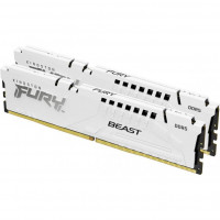 Пам'ять для настільних комп'ютерів Kingston FURY 64 GB (2x32GB) DDR5 6000 MHz Beast White (KF560C30BWK2-64)