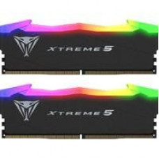 Пам'ять для настільних комп'ютерів PATRIOT 32 GB (2х16GB) DDR5 7600 MHz Viper Xtreme 5 RGB (PVX532G76C36K)