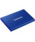 SSD накопитель Samsung T7 500GB Indigo Blue (MU-PC500H/WW)