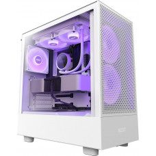 Корпус NZXT H5 Flow RGB White (CC-H51FW-R1)