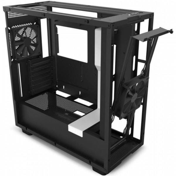 Корпус NZXT H7 Flow Black/White (CM-H71FG-01)