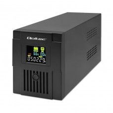 лінійно-інтерактивне ДБЖ Qoltec Monolith LCD 2000VA/1200W (53771)