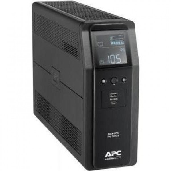 Лінійно-інтерактивне ДБЖ APC Back UPS Pro BR 1200VA LCD (BR1200SI)