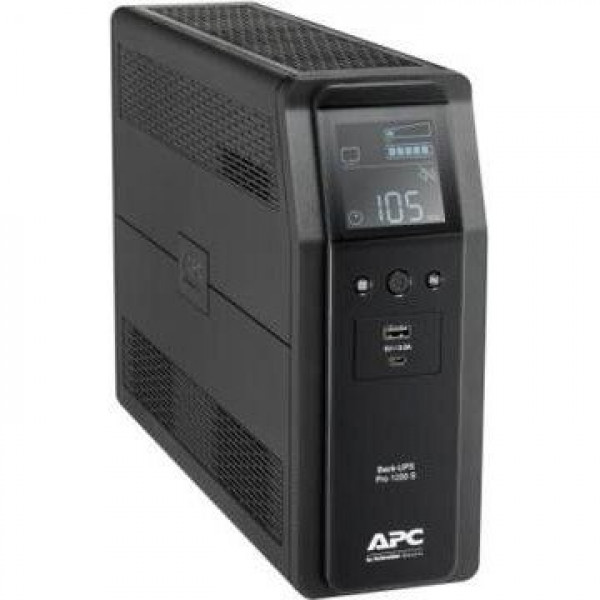 Лінійно-інтерактивне ДБЖ APC Back UPS Pro BR 1200VA LCD (BR1200SI)