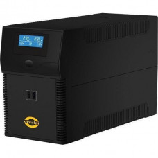 линейно-интерактивное ИБП ORVALDI I2000LCD USB UPS 2000VA/1200W, 2X 9AH (ID2K0CH)