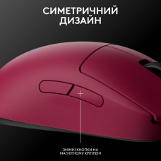 Мышь Logitech PRO 2 Lightspeed Magenta (910-007309)