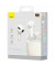 Навушники TWS Baseus Storm 3 White (NGTW140102)