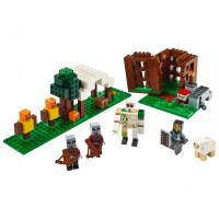 Блоковый конструктор LEGO Minecraft Залог рейдеров (21159)