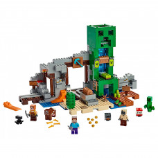 Блоковый конструктор LEGO Minecraft Шахта Крипера (21155)