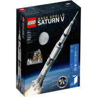 Блоковий конструктор LEGO Ideas Ракетно-космічна система НАСА «Сатурн-5-Аполлон» (92176)