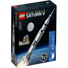 Блоковий конструктор LEGO Ideas Ракетно-космічна система НАСА «Сатурн-5-Аполлон» (92176)