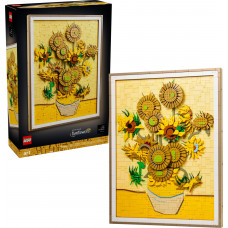 Блоковый конструктор LEGO Art Винсент Ван Гог – Подсолнечники (31215)