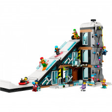 Блоковый конструктор LEGO City Горнолыжный и скалолазный центр (60366)