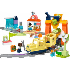 Блоковий конструктор LEGO DUPLO Town Великий інтерактивний громадський потяг (10428)