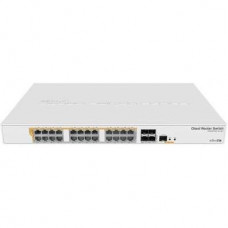 Коммутатор управляемый уровня 3 Mikrotik CRS328-24P-4S+RM