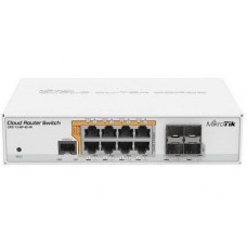 Коммутатор управляемый Mikrotik CRS112-8P-4S