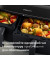 Мультипіч (аерофритюрниця) Philips Ovi Dual Series 3000 NA350/03